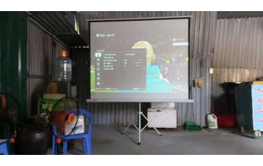 Lắp máy chiếu xem bóng đá tại Hà Nội giá rẻ uy tín chất lượng